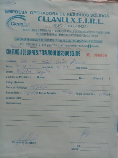 botica cangallo