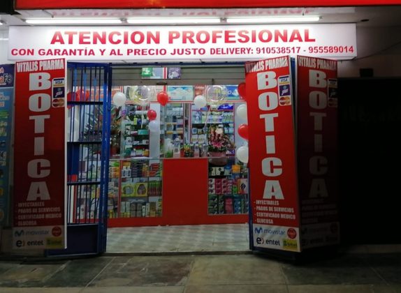 Boticas en Huachis