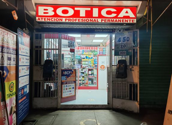 Boticas en Honoria